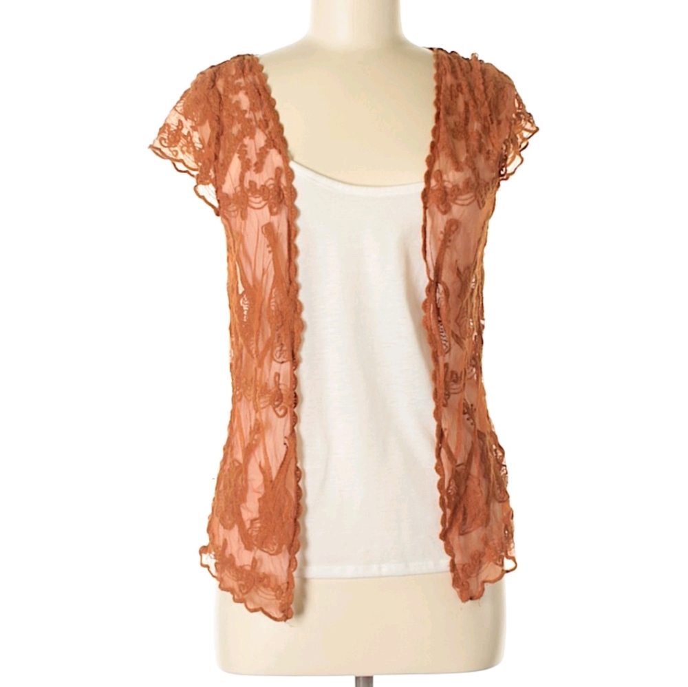 Violin shawl cardigan